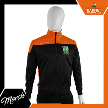 PRIDE Top Full Zip BLACK & ORANGE 23/24 Photo