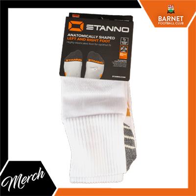 Footless Socks - White Photo