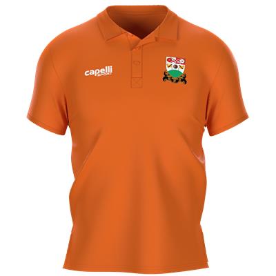Barnet FC Basics Cotton Polo Orange Photo