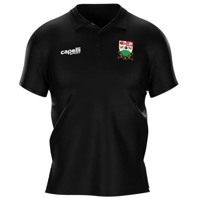 Barnet FC Basics Cotton Polo Black Photo